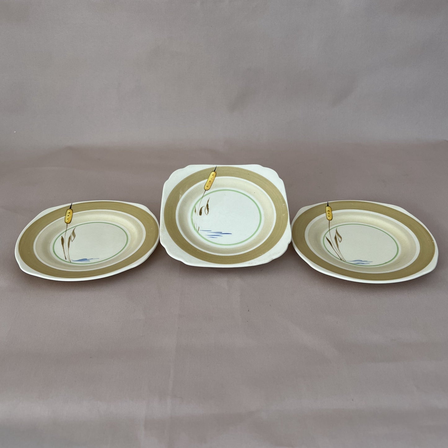 BurleighWare Cake Plates 14/15cm