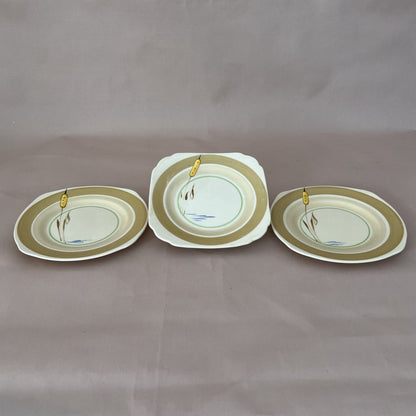 BurleighWare Cake Plates 14/15cm