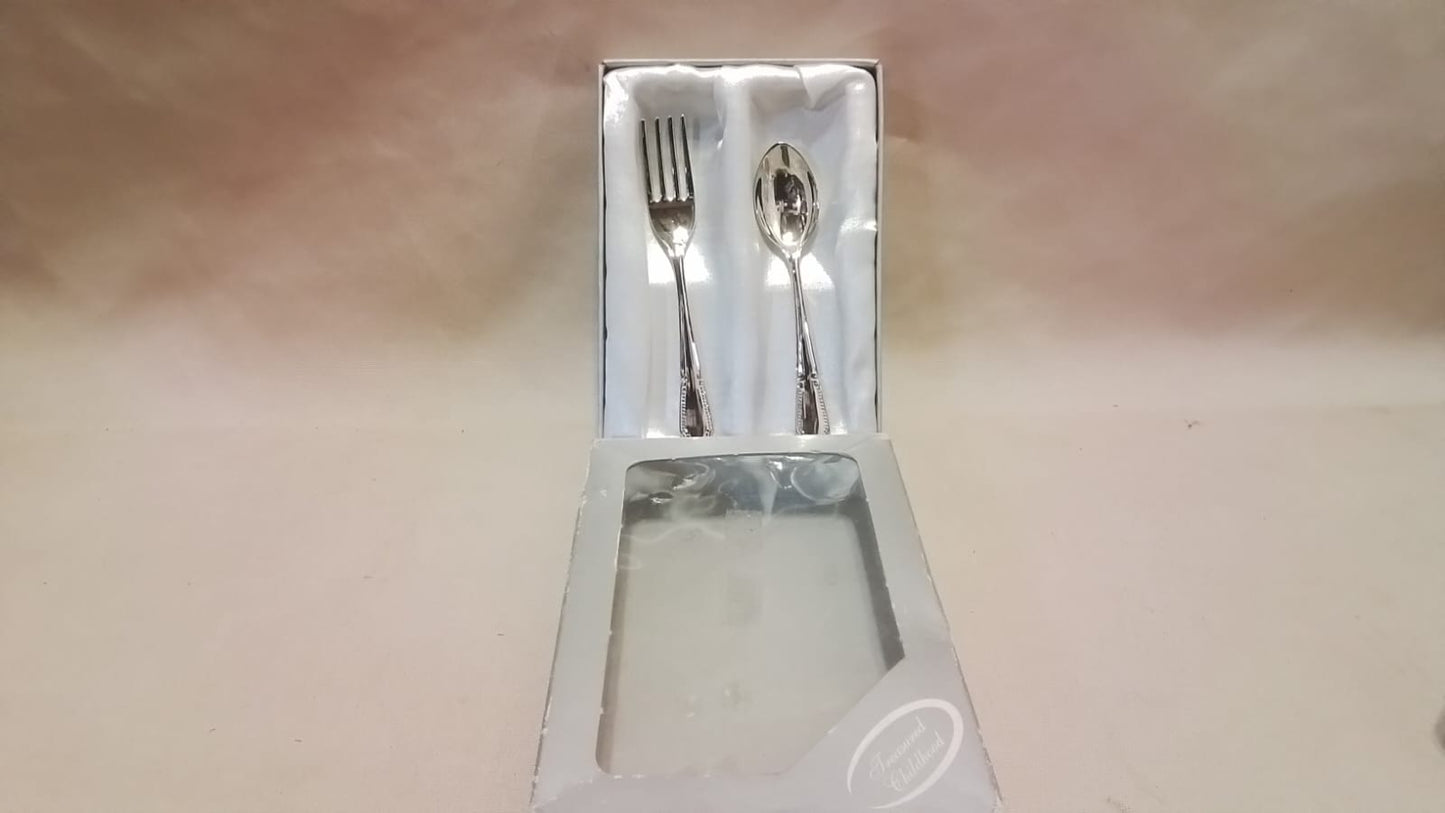 Silver Plated Toddler Gift Set