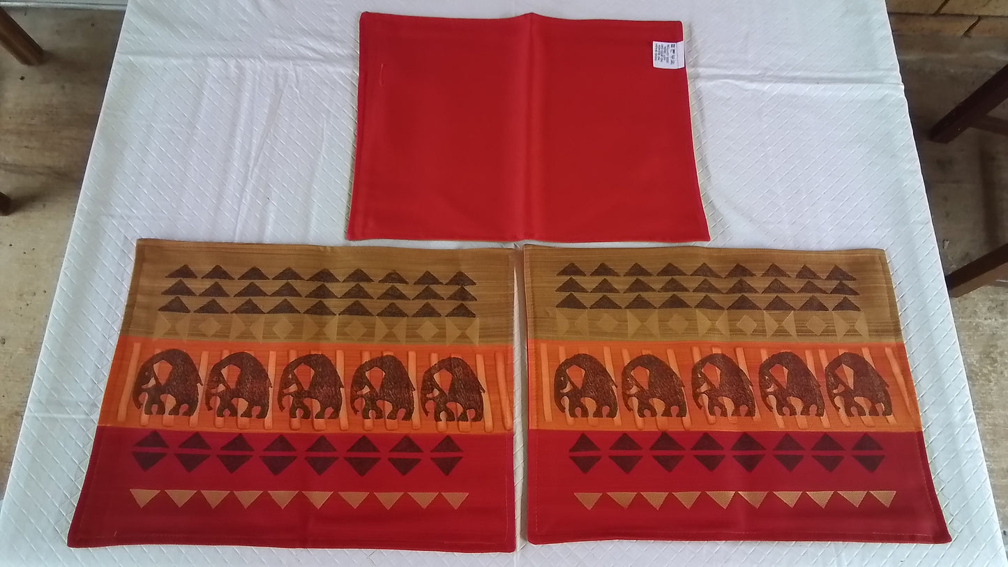 HandPainted 100% Cotton PlaceMats(Ethnic Art)