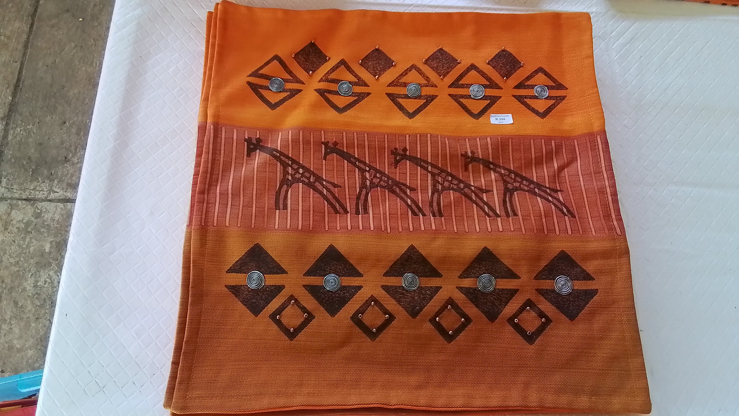 HandPainted 100% Cotton Scatter Cushion Covers(Ethnic Art)