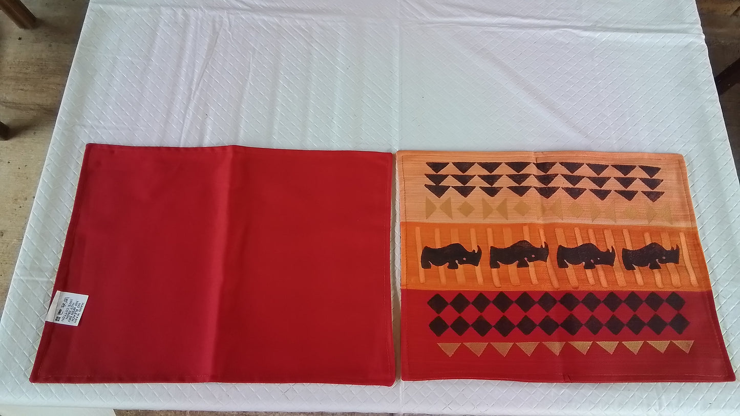 HandPainted 100% Cotton PlaceMats(Ethnic Art)